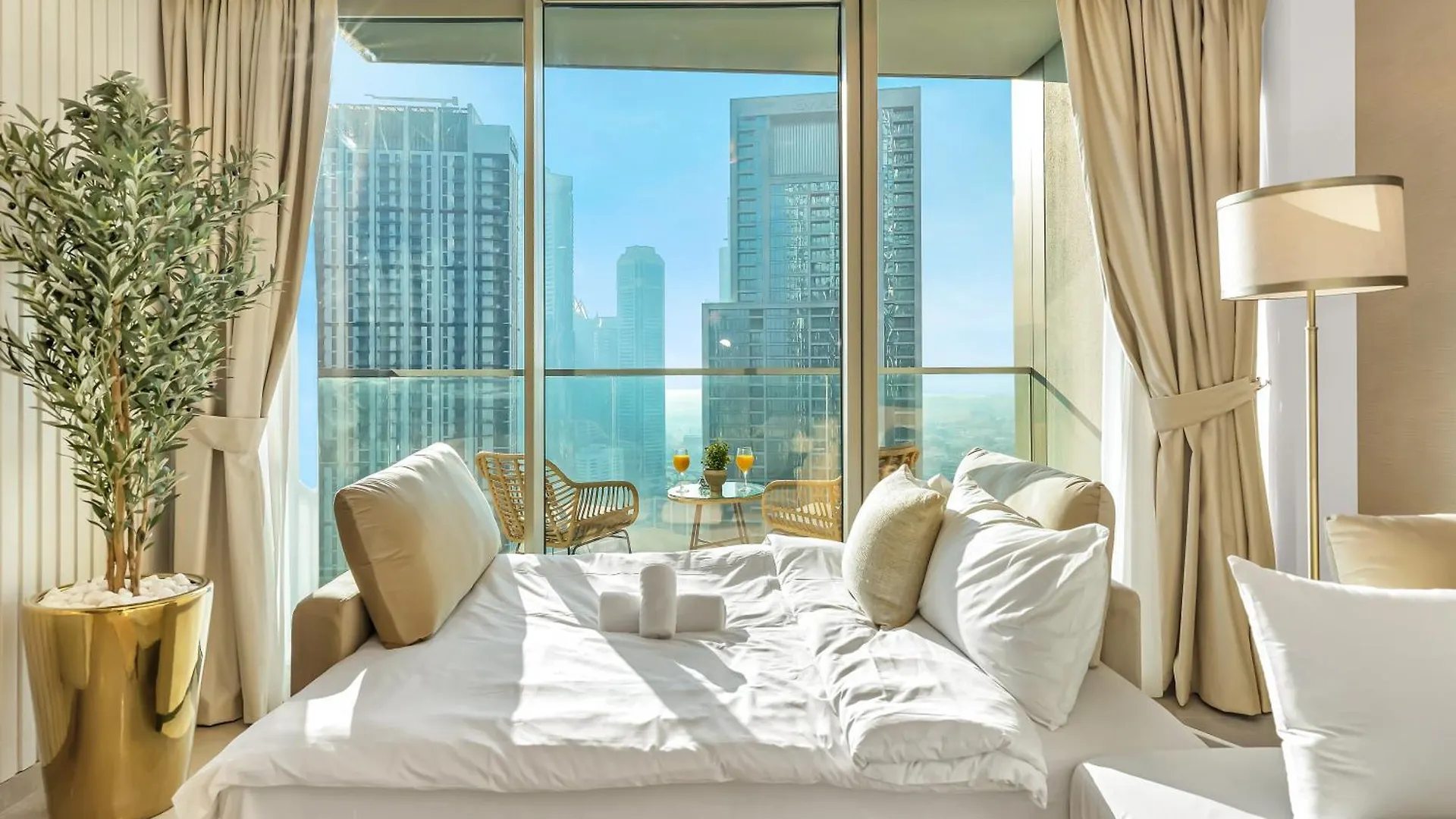 Luxury 1Br 5Min To Dubai Mall Burj Khalifa View From Pool 5*,