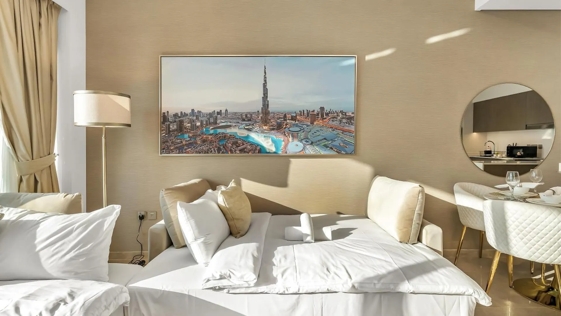 Luxury 1Br 5Min To Dubai Mall Burj Khalifa View From Pool
