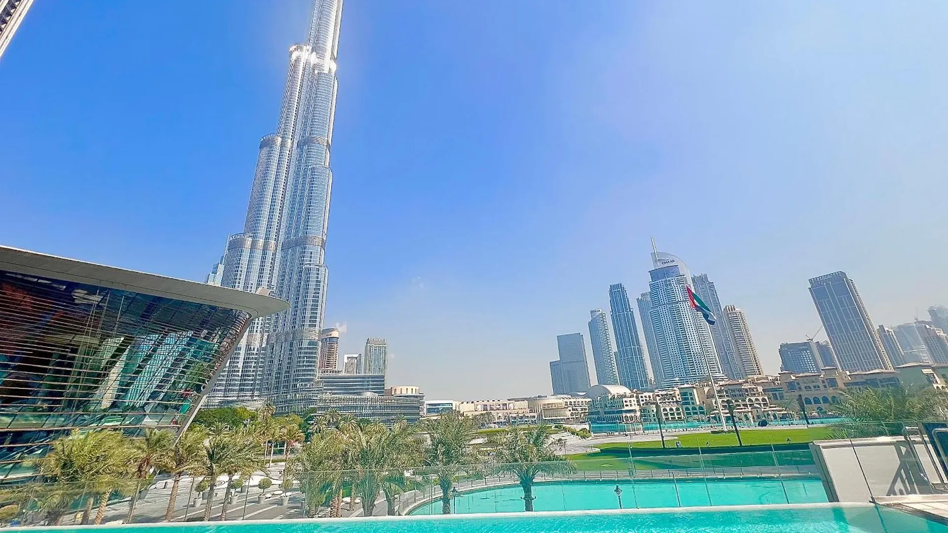 Luxury 1Br 5Min To Dubai Mall Burj Khalifa View From Pool location