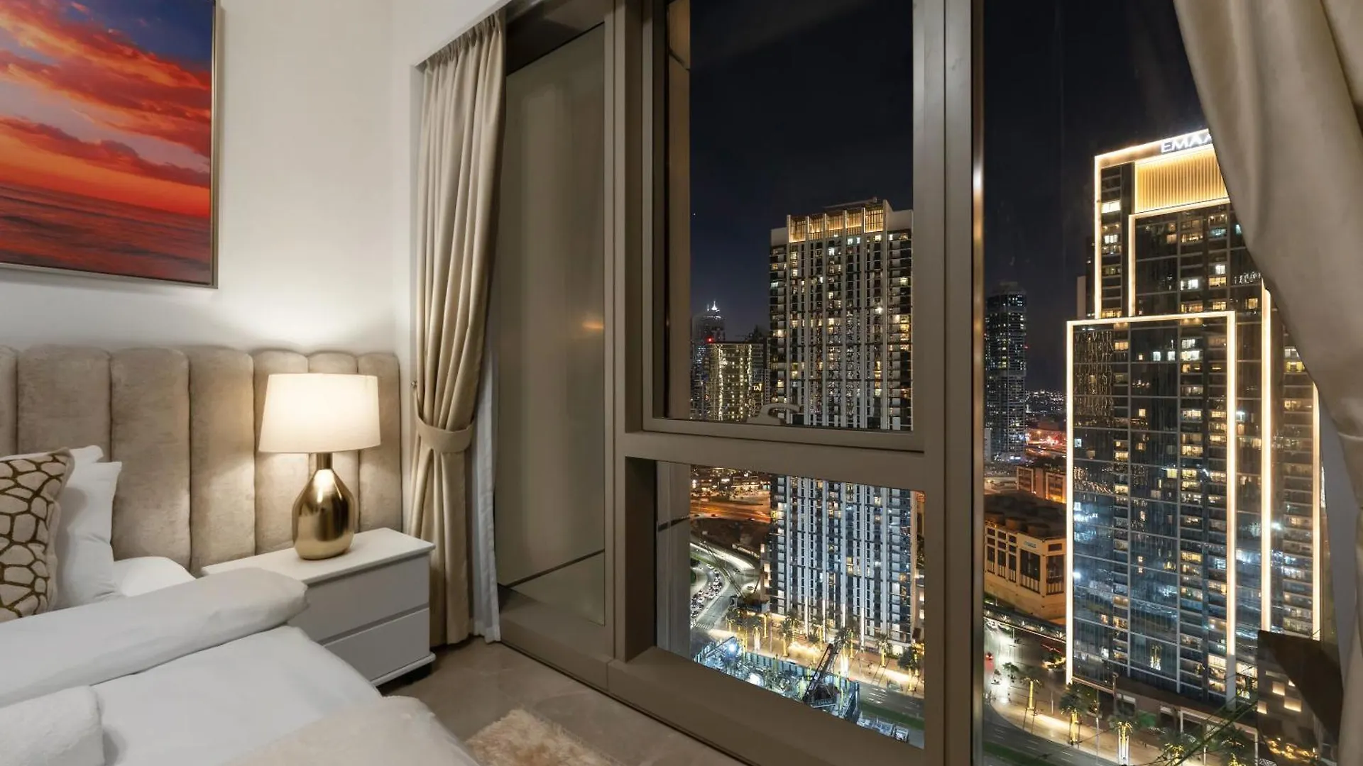 ***** Aparthotel Luxury 1Br 5Min To Dubai Mall Burj Khalifa View From Pool United Arab Emirates
