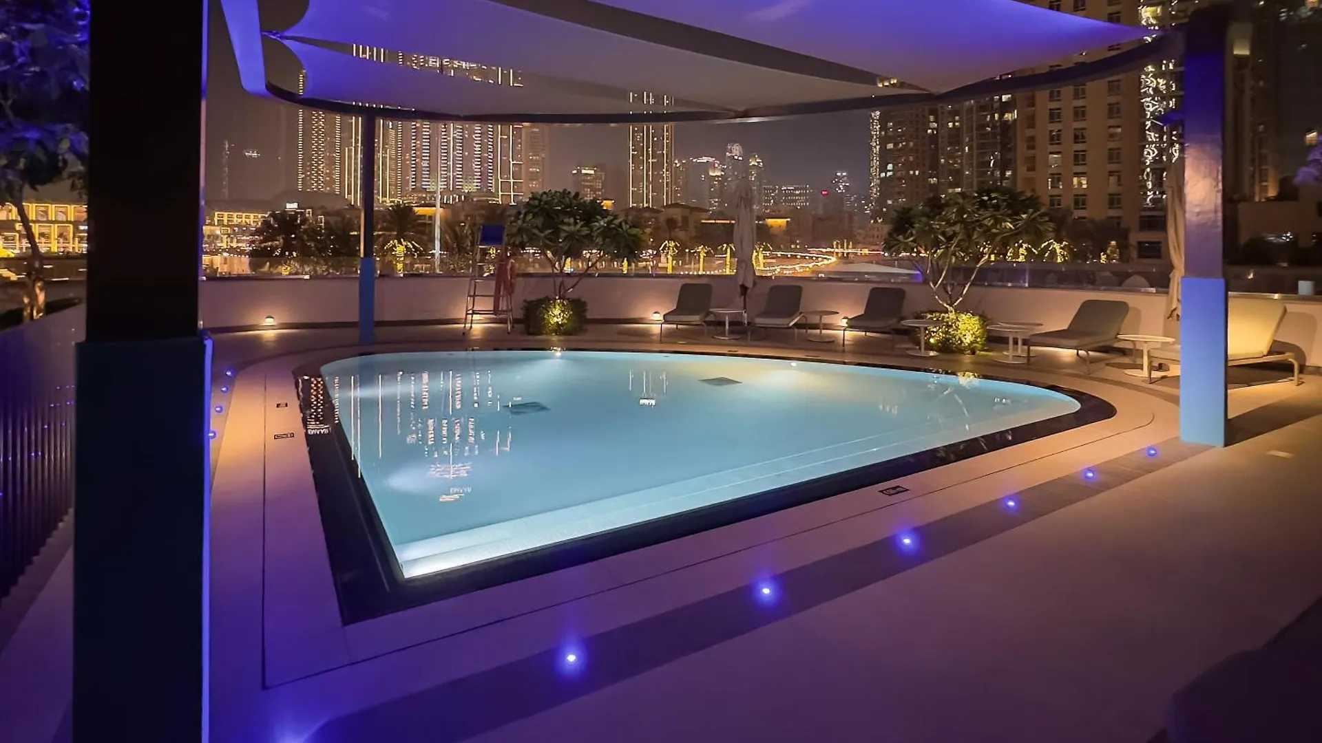 Aparthotel Luxury 1Br 5Min To Dubai Mall Burj Khalifa View From Pool