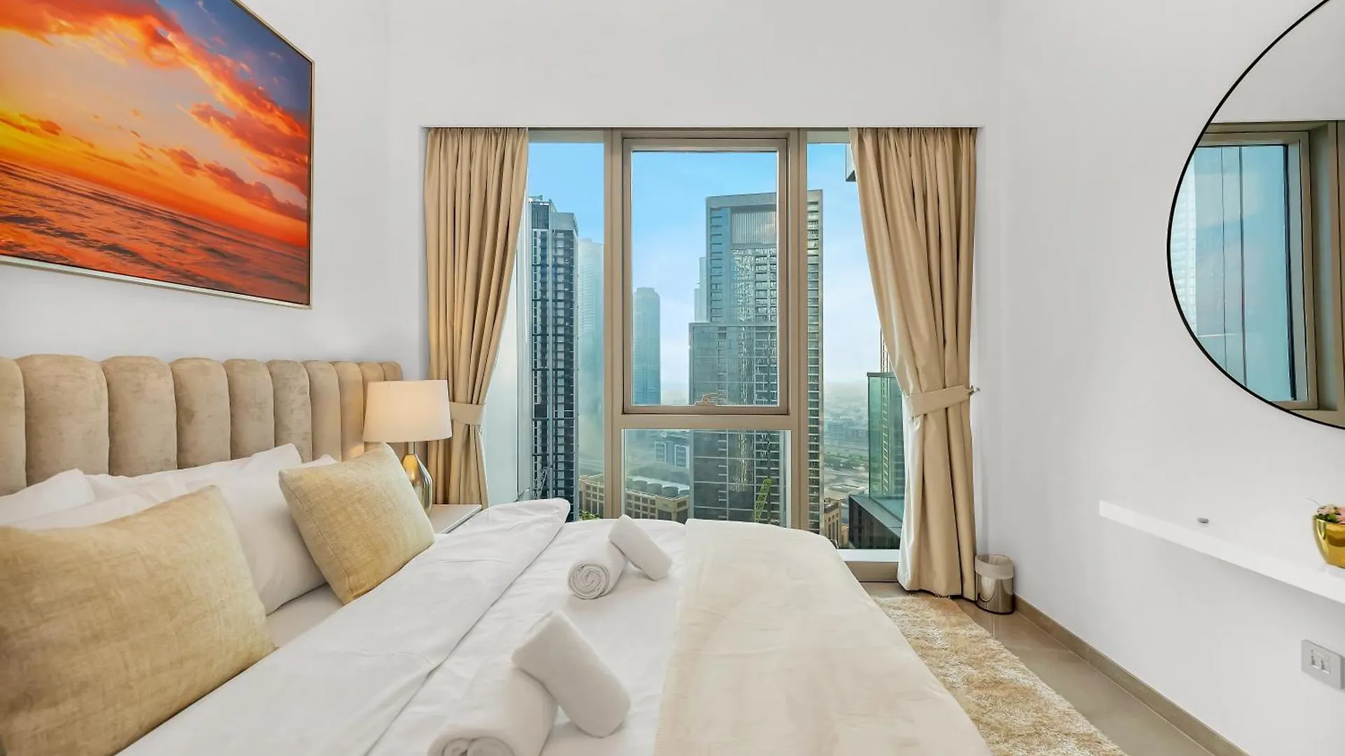 Aparthotel Luxury 1Br 5Min To Dubai Mall Burj Khalifa View From Pool